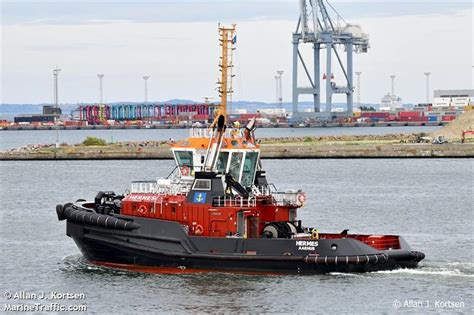 Ship HERMES (Tug) Registered in Denmark 